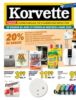 Korvette - Weekly Flyer Specials